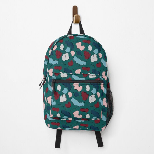 Item preview, Abstract Brain Folds - Color on Teal designed and sold by Hodgepodge Bricolage.
