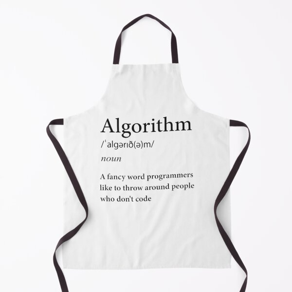 Item preview, The Definition Algorithm For Non Programmers | Funny Sarcasm designed and sold by Hodbi.