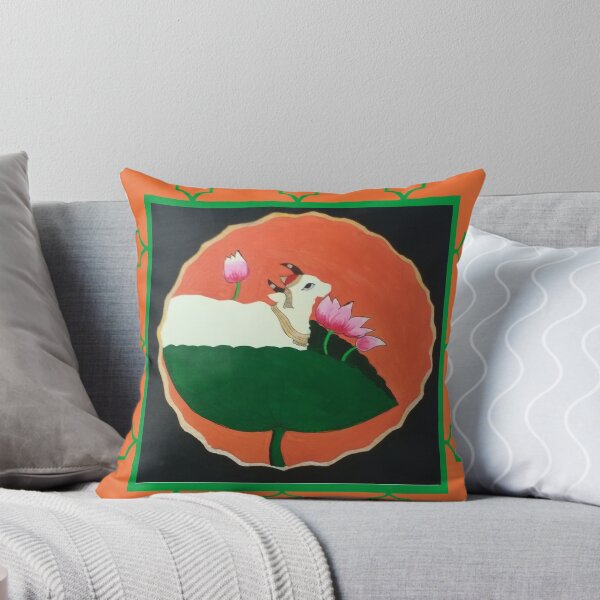 Item preview, Pichwai Folk Artwork designed and sold by Dream Bloom Gallery.