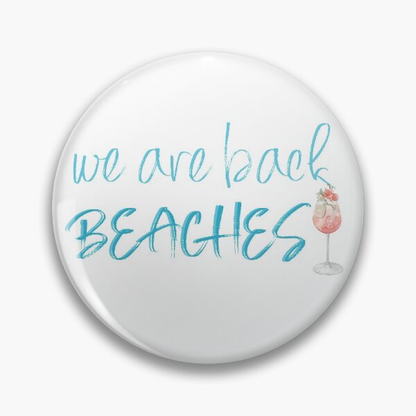 Item preview, we are back beaches designed and sold by CrankyCactus.