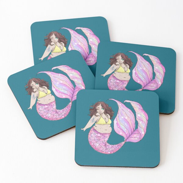 Item preview, The Chubby Mermaid  designed and sold by sian hornby.