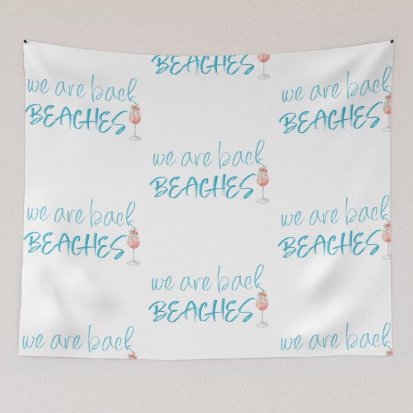 Item preview, we are back beaches designed and sold by CrankyCactus.