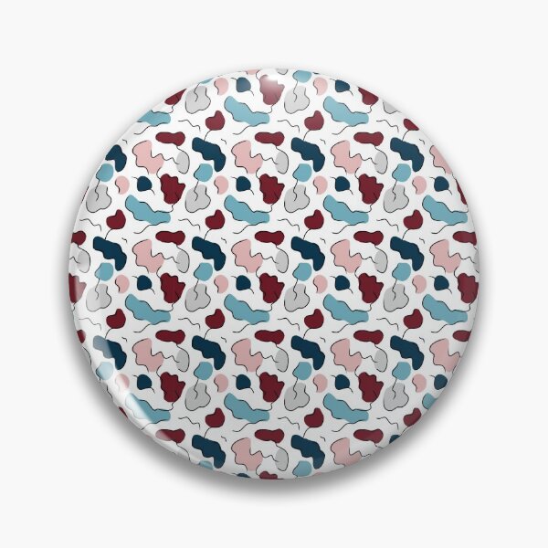 Item preview, Abstract Brain Folds - Color on White designed and sold by Hodgepodge Bricolage.
