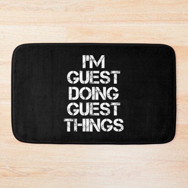 Item preview, Guest Name T Shirt - I'm Guest Doing Guest Things Name Gift Item Tee designed and sold by cloyannett.