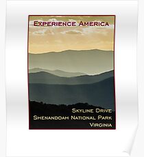 Skyline Drive, Shenandoah National Park, Virginia Poster