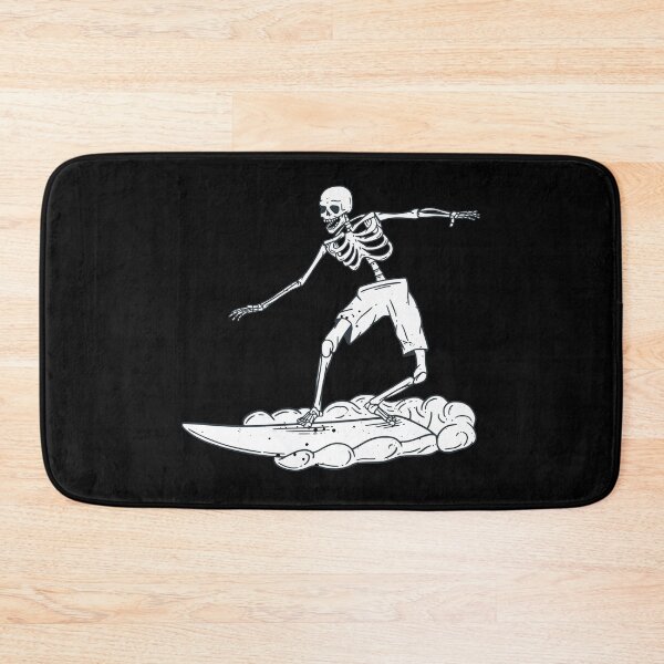 Item preview, Skeleton Surf Surfing shirt designed and sold by HappyBright.