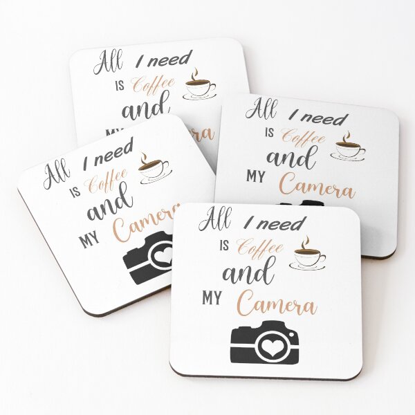 Item preview, all i need is coffee and my camera designed and sold by Rsagur12.