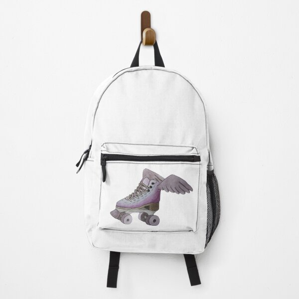 Item preview, purple roller skate with wings designed and sold by -Lily-Anne-.