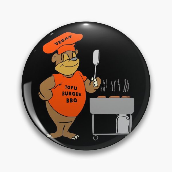 Item preview, Vegan Tofu Burger Barbecue Barbeque designed and sold by janraydesigns.