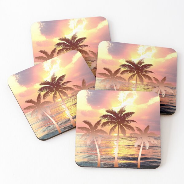 Item preview, Palm trees in the sea designed and sold by Shawa Shop.