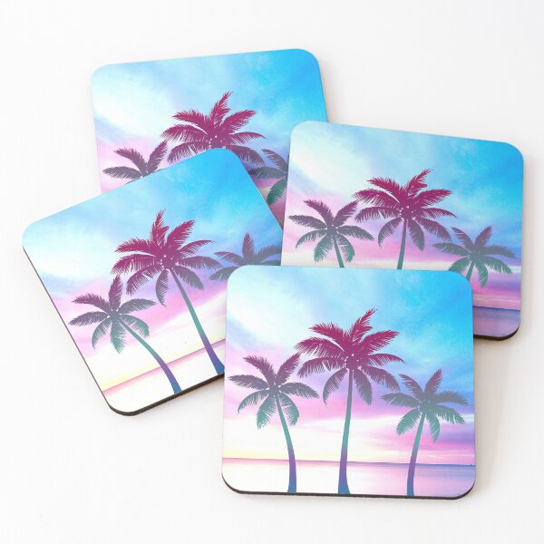 Item preview, Palm trees by the sea designed and sold by Shawa Shop.