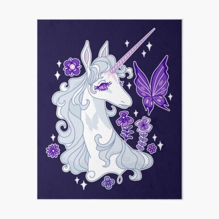 Last Unicorn With Butterfly Diamond Painting 