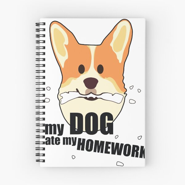 Item preview, Back to School My Dog ate my homework designed and sold by Marakstore.