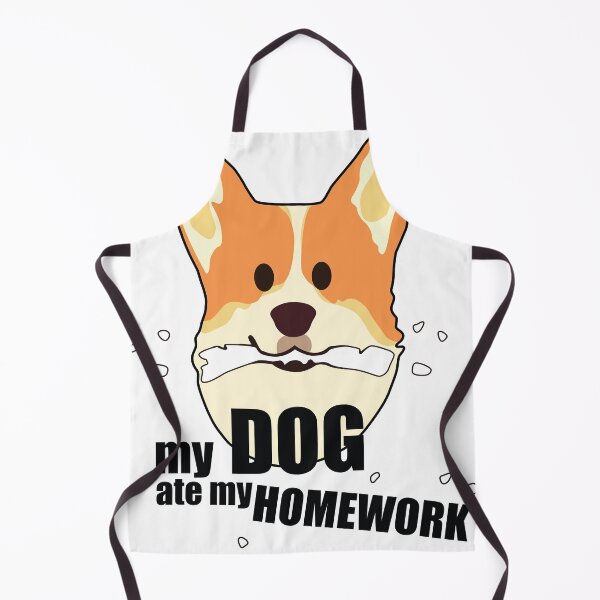 Item preview, Back to School My Dog ate my homework designed and sold by Marakstore.