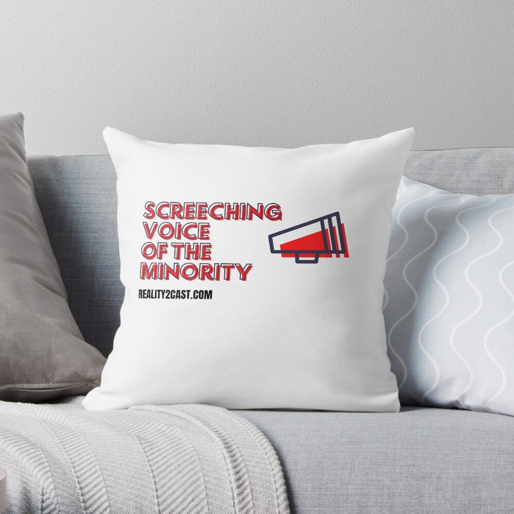Item preview, Throw Pillow designed and sold by reality2cast.