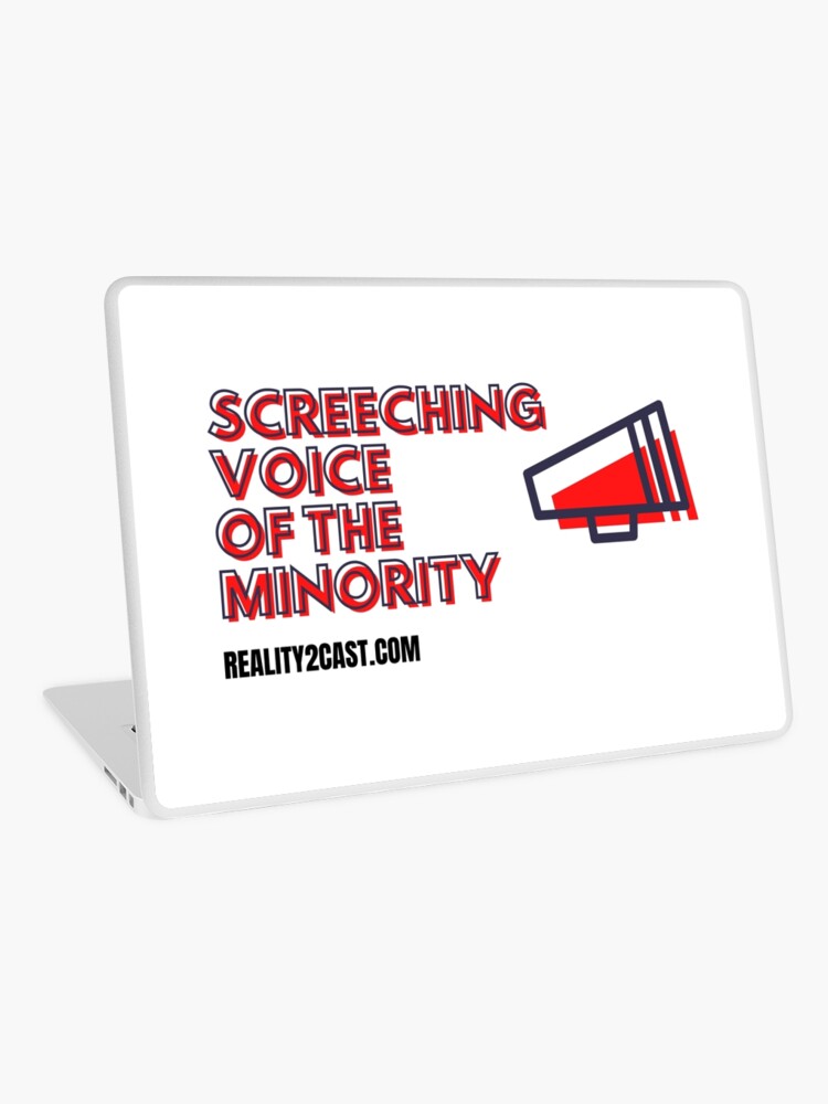 Thumbnail 1 of 2, Laptop Skin, Screeching Voice of the Minority designed and sold by reality2cast.