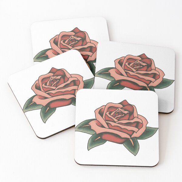 Item preview, Traditional Rose Tattoo designed and sold by Julianna DiMeola.