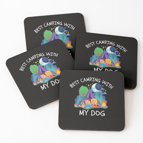 Item preview, Best Camping With My Dog Great Dog and Camping Lover Gifts designed and sold by malek24.