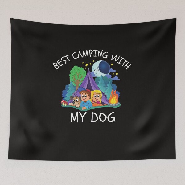 Item preview, Best Camping With My Dog Great Dog and Camping Lover Gifts designed and sold by malek24.