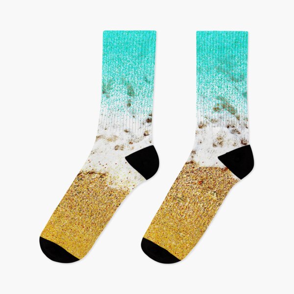 Item preview, Sea ​​waves on sandy beach designed and sold by Shawa Shop.