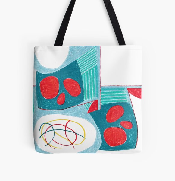 Paring Back Study No. 4 All Over Print Tote Bag