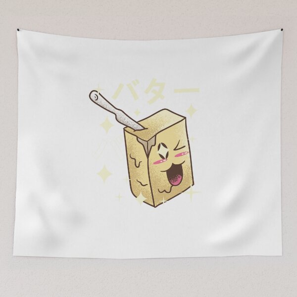 Item preview, Crazy Happy butter kawaii  designed and sold by TRIBExSPACE.