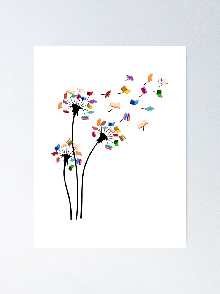 Cute Dandelion Books Flower Fly Reading Fan Club Tshirt Gift T-Shirt Cute Dandelion Books Flower Fly Reading Fan Club Tshirt Gift T-Shirt