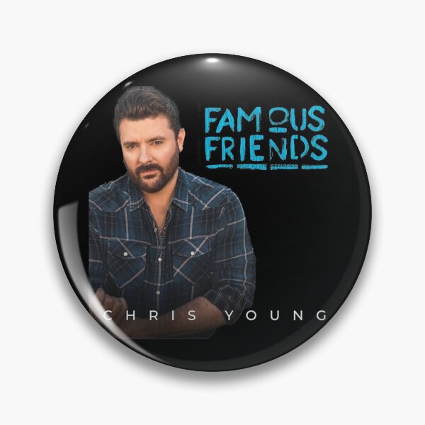 Item preview, Chris Young - Famous Friends designed and sold by Craindenp.