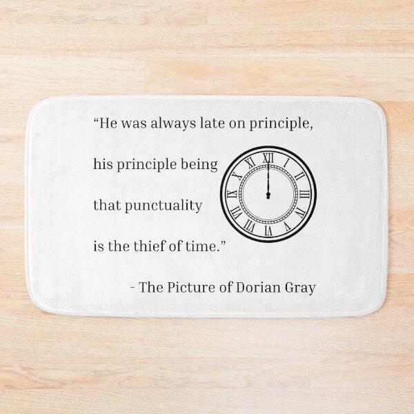 Item preview, Punctuality is The Thief of Time designed and sold by Ana-Stasion.