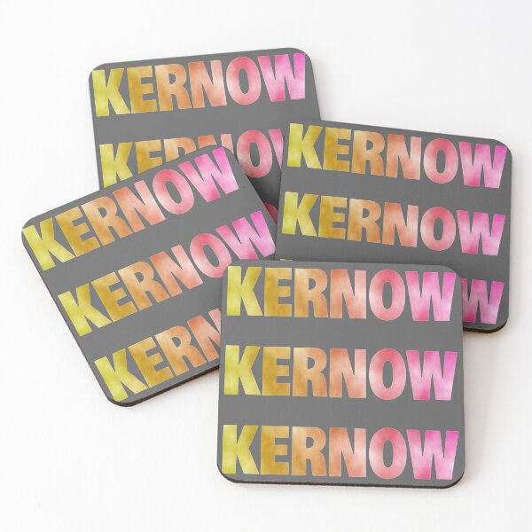 Item preview, Colores Atardecer Acuarela Abstracta Kernow designed and sold by cashewdays.