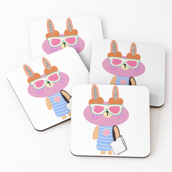 Item preview, A little bunny named Ting Ting holds a bag with an orange bow tie. designed and sold by tonnapa.