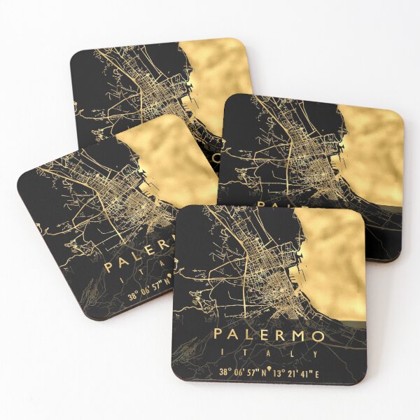 Item preview, PALERMO MAP ITALY designed and sold by hatimelhag.