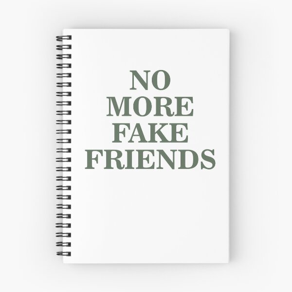 Item preview, Vintage Aesthetic No more Fake Friends Streetwear designed and sold by mondolu.