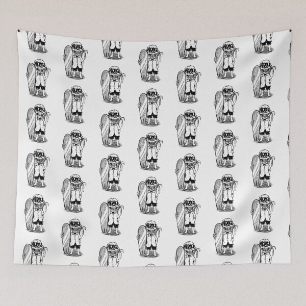 Item preview, Surfing Skeleton Halloween Themed  shirt designed and sold by HappyBright.