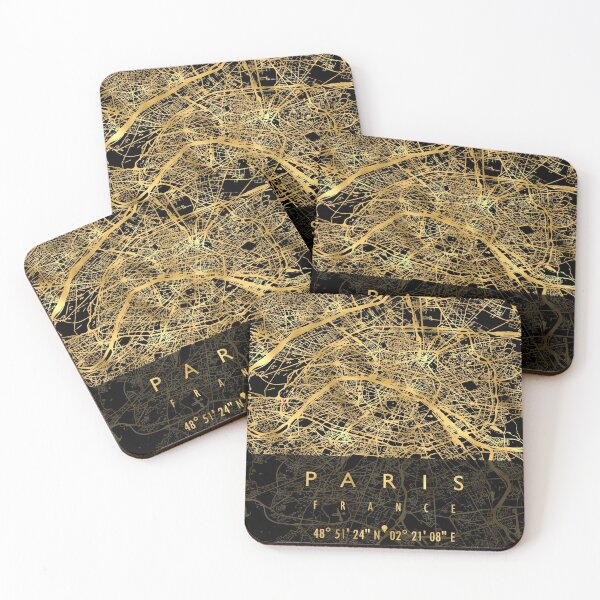 Item preview, PARIS MAP FRANCE designed and sold by hatimelhag.