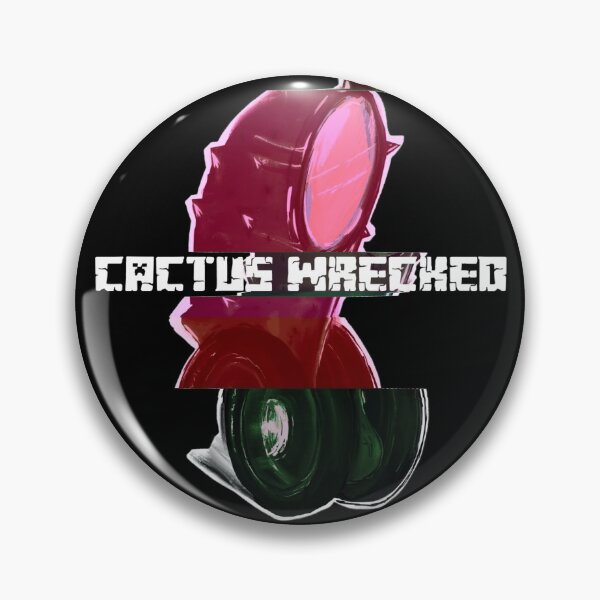 Item preview, Cactuslover Cactus Wrecked A cactus on wheels designed and sold by emm-j.
