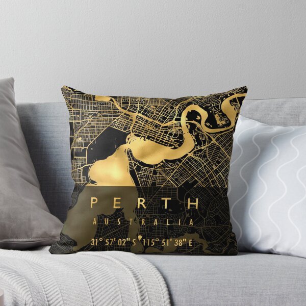 Item preview, PERTH MAP AUSTRALIA designed and sold by hatimelhag.