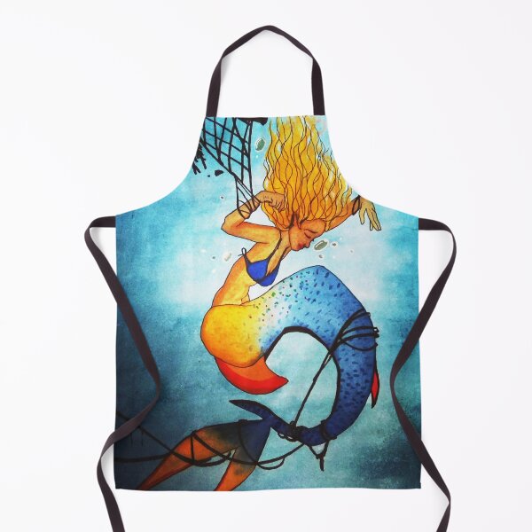 Item preview, Lassoed Mermaid designed and sold by LataArtStudio.