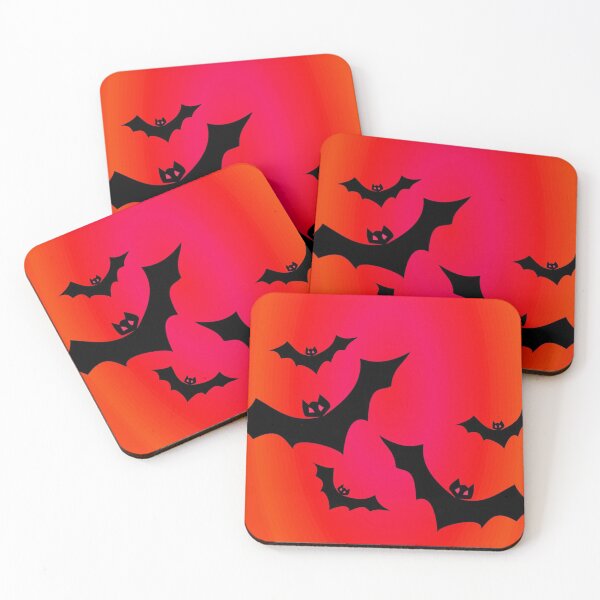 Item preview, Happy Hallowe'en Cute Flying Bats designed and sold by H3designs.