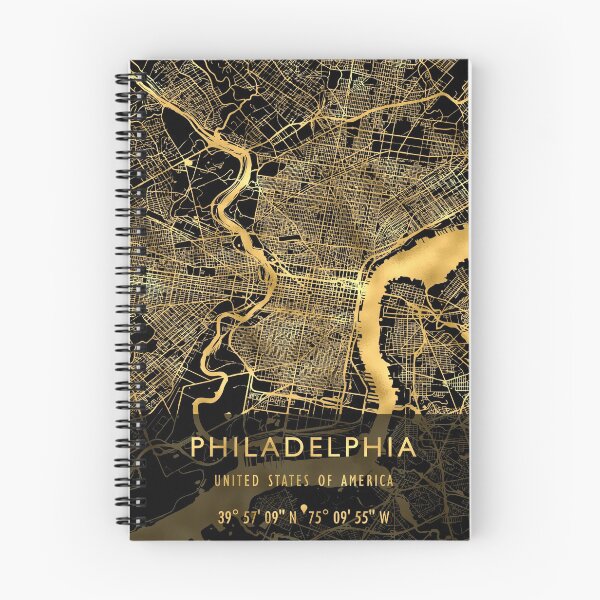 Item preview, PHILADELPHIA MAP USA designed and sold by hatimelhag.