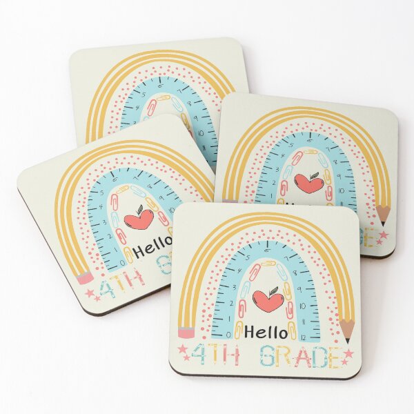 Item preview, Hello 4th grade designed and sold by picasart2021.