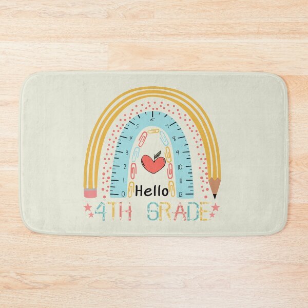 Item preview, Hello 4th grade designed and sold by picasart2021.