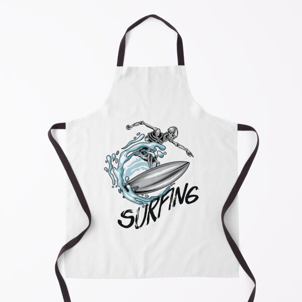 Item preview, Skeleton Surf Surfing T-Shirt designed and sold by HappyBright.