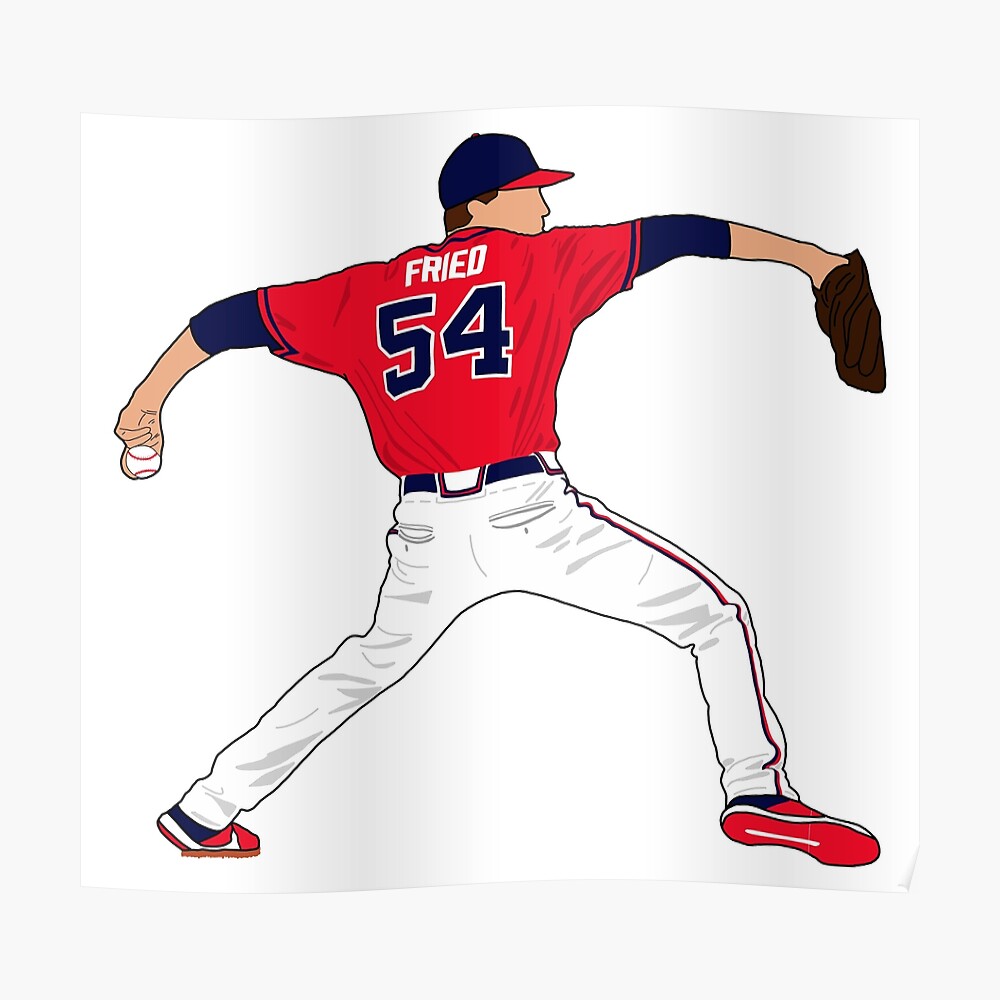 Max Fried 2022 All MLB Second Team SP Atlanta Braves Home Decor Poster  Canvas - REVER LAVIE