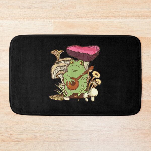 Item preview, Frog Playing Banjo On Mushroom designed and sold by tolivia.