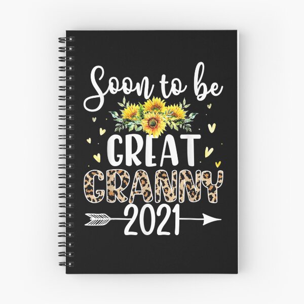 Item preview, Soon To Be Great Granny 2021 Leopard Print Sunflower designed and sold by tolivia.