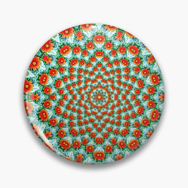 Item preview, Orange Flower Pattern designed and sold by Geoff Treagus.