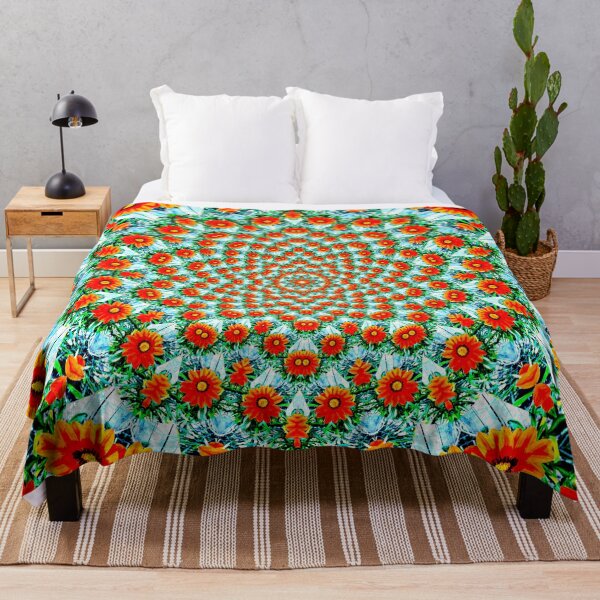 Item preview, Orange Flower Pattern designed and sold by Geoff Treagus.