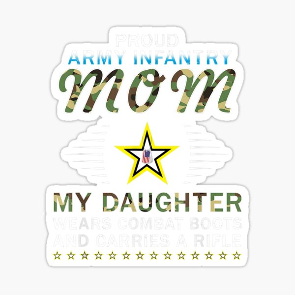 Artikel-Vorschau von Meine Tochter trägt Kampfstiefel Stolze Armee-Infanterie-Mama, designt und verkauft von patsa4.