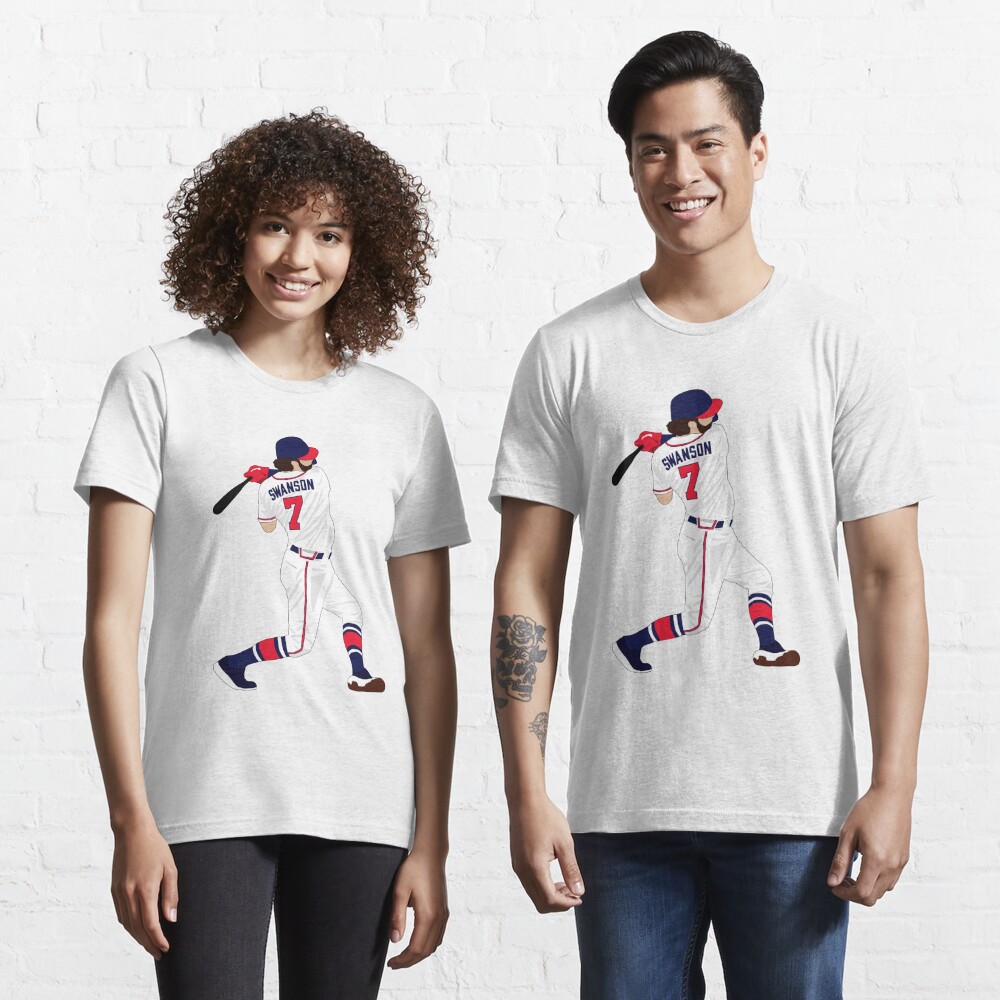 Dansby Swanson Superstar Pose Shirt - Shibtee Clothing